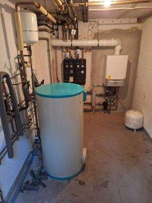 Heizungsraum vom 12 Familienhaus