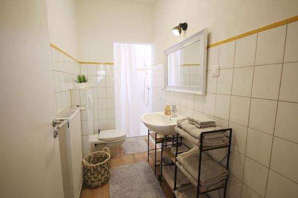 Tageslichtbad mit Dusche