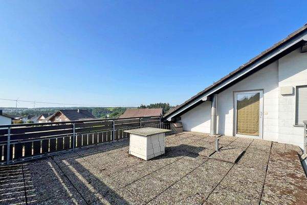 Dachterrasse mit Ausblick