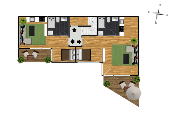 Grundriss 1. Obergeschoss