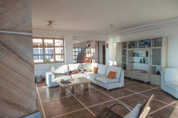 Kreta, Ammoudara bei Agios Nikolaos: Hochexklusive fünf-Schlafzimmer-Villa mit traumhafter Aussicht