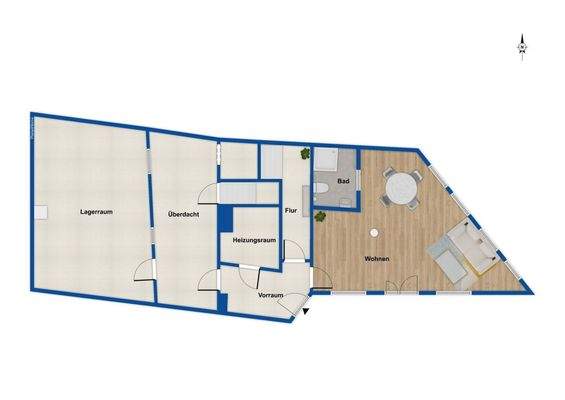 Grundriss Erdgeschoss