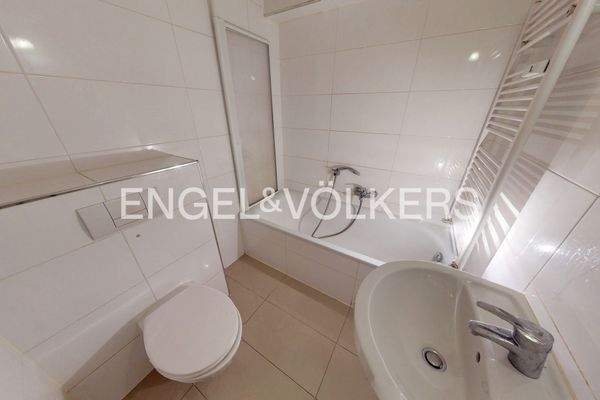 Badezimmer der Wohnung im EG