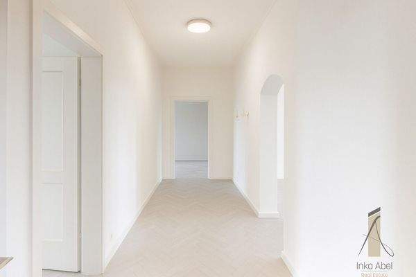 Sanierungsvisualisierung - Flur