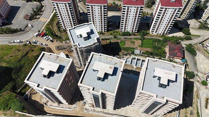 Furnished Flats in Yildizli Akcaabat with Sea View