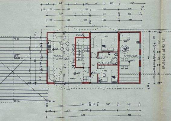 Grundriss Wohnhaus OG 