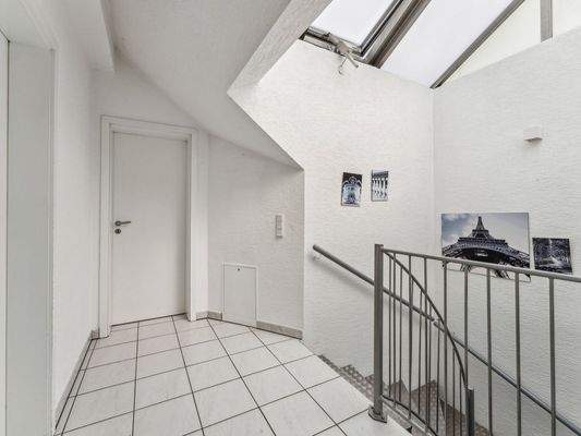 Galerie mit Lichtkuppel