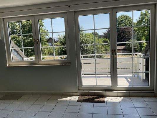 Ausblick vom Wohnzimmer