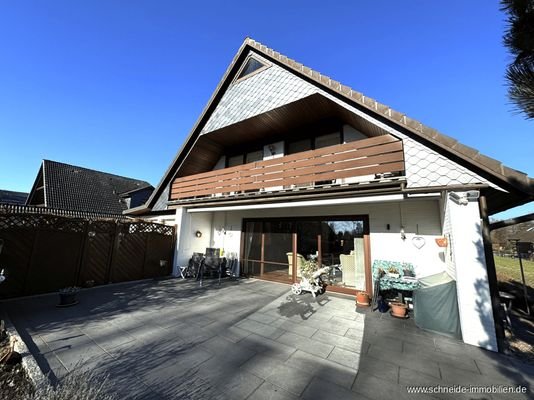 Rückwärtige Hausansicht