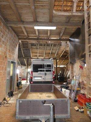 Scheune Stellplätze