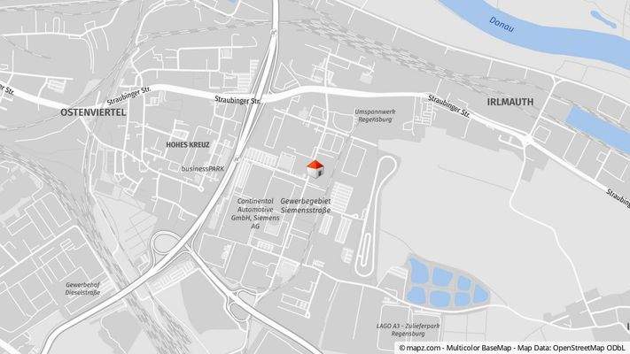 Geolyzer Kartenausschnitt