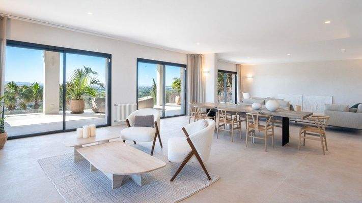 Bunyola Mallorca Villa zu verkaufen Wohnzimmer BHHS-BAL-0836