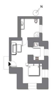 Grundriss (kein Maßstab - Details können abweichen)