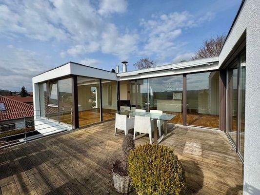 Traumhafte Dachterrasse
