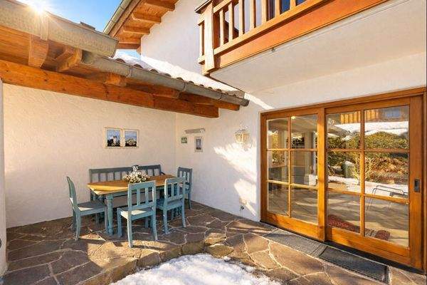 Überdachter Freisitz