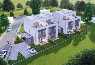 Hausrückseiten - Süd West Ausrichtung