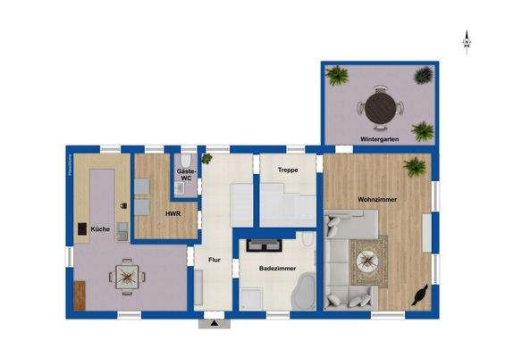 Grundriss - Erdgeschoss