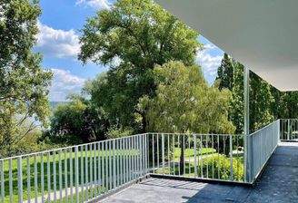 Dachterrasse mit Seeblick