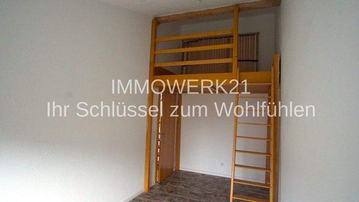 Platzsparender Schlafbereich