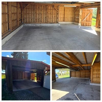  große Garage /  2 Stellplätze