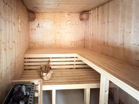 Sauna im Gemeinschaftbereich