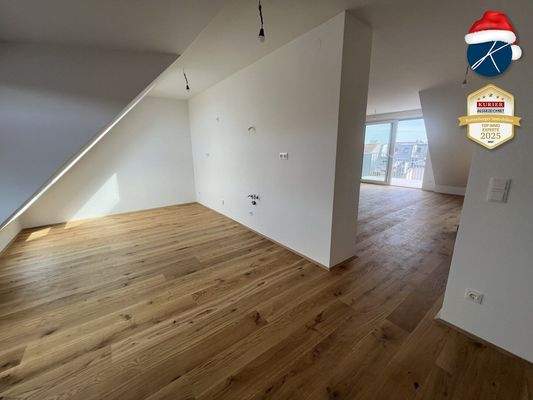 Küche 26 m² + Wohnzimmer 38 m²