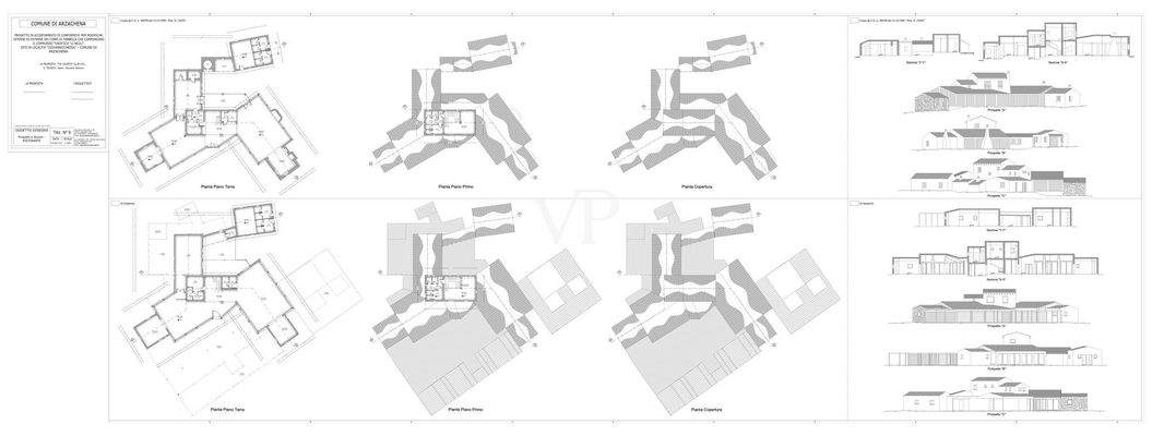 Tav 9_11 - Piante, Prospetti e Sezioni - RISTORANTE