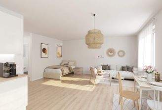 Lichtdurchfluteter und heller Wohnbereich