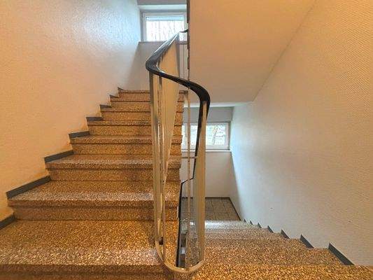 Gepflegtes Treppenhaus