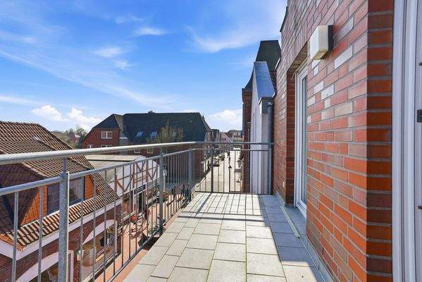 Balkon, Dachgeschosswohnung