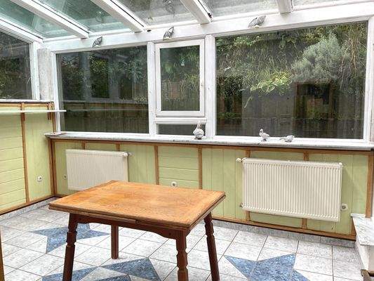 Wintergarten im Erdgeschoss
