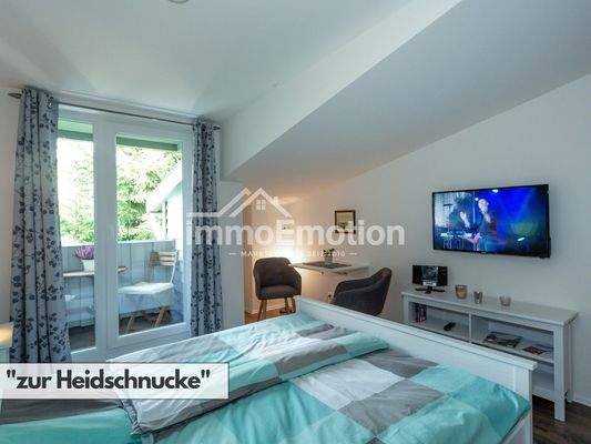 Wohn- Schlafbereich zur Heidschnucke