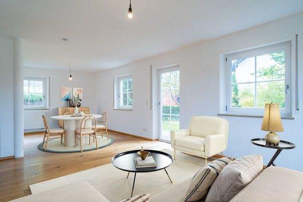 Ess-/Wohnbereich visualisiert