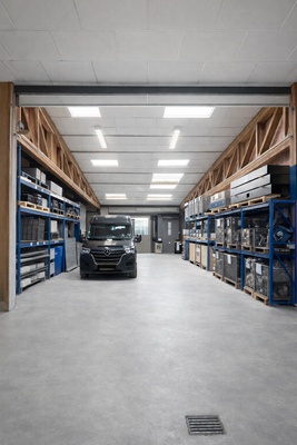 Transporterstellplatz