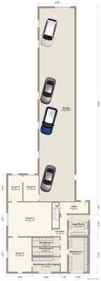 Grundriss Vereinsräume u. Garage