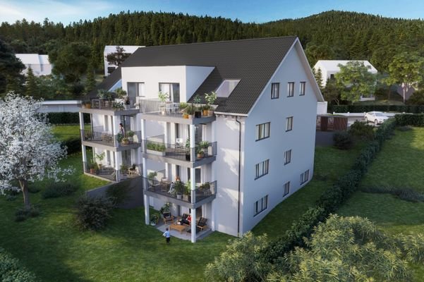 Visualisierung Südansicht