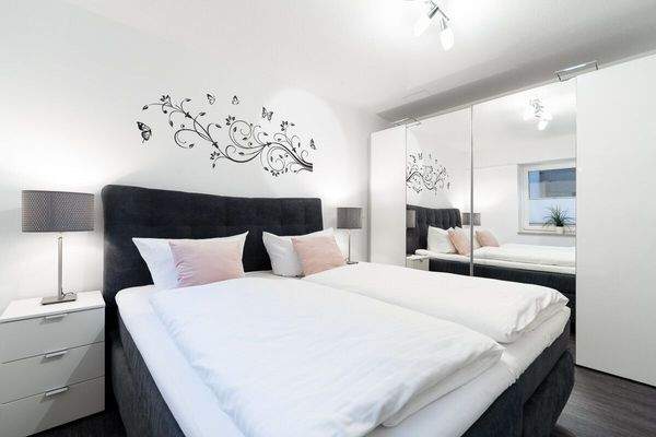 Schlafzimmer im Souterrain