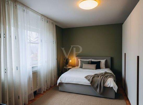 Schlafzimmer KI-generiert