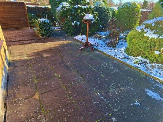 Terrasse in Südausrichtung