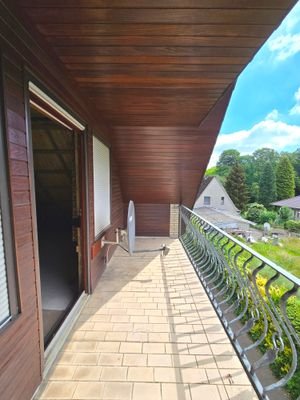 Dachgeschoss Balkon
