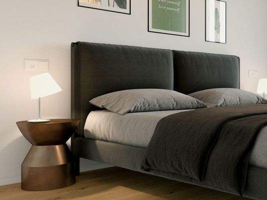 Schlafzimmer zum Innenhof