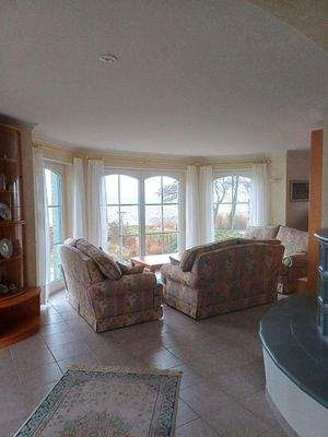 Wohnzimmer mit Schleiblick