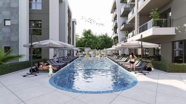 Low-Rise Apartments in a Gated Complex in Kuşadası