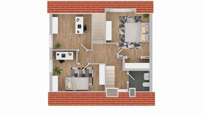 Obergeschoss Haupthaus