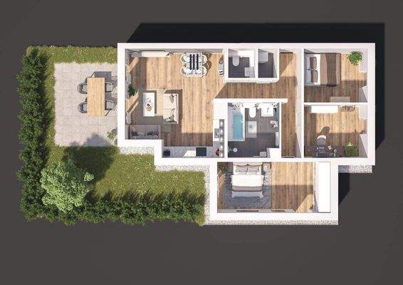 Visualisierung Grundriss