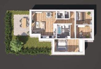 Visualisierung Grundriss