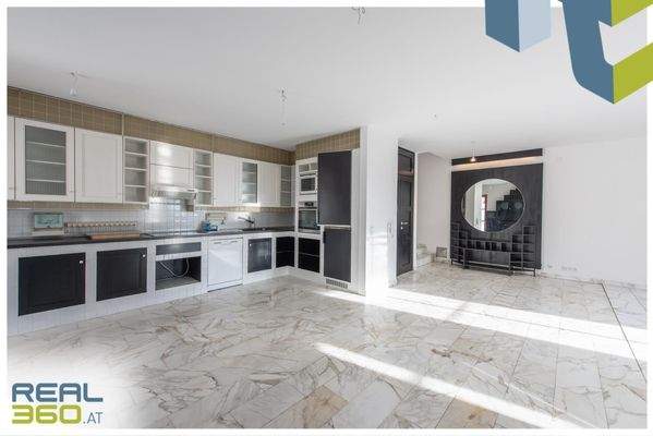 Küche und Essbereich