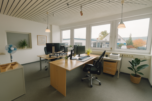 Büro mit Ausblick 