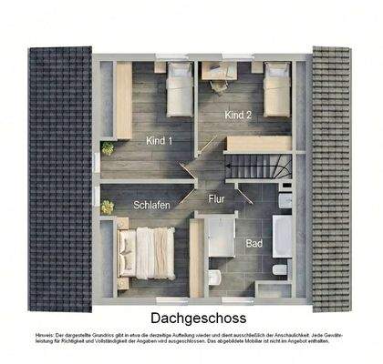 Grundriss Dachgeschoss