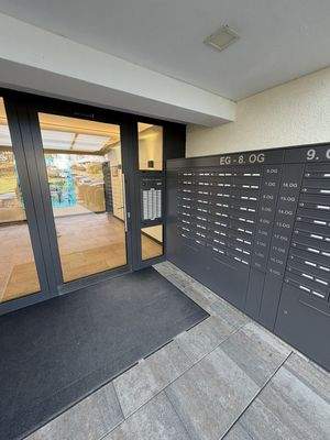 moderner und sicherer Hauszugang